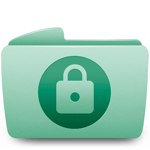Password Folder Logo